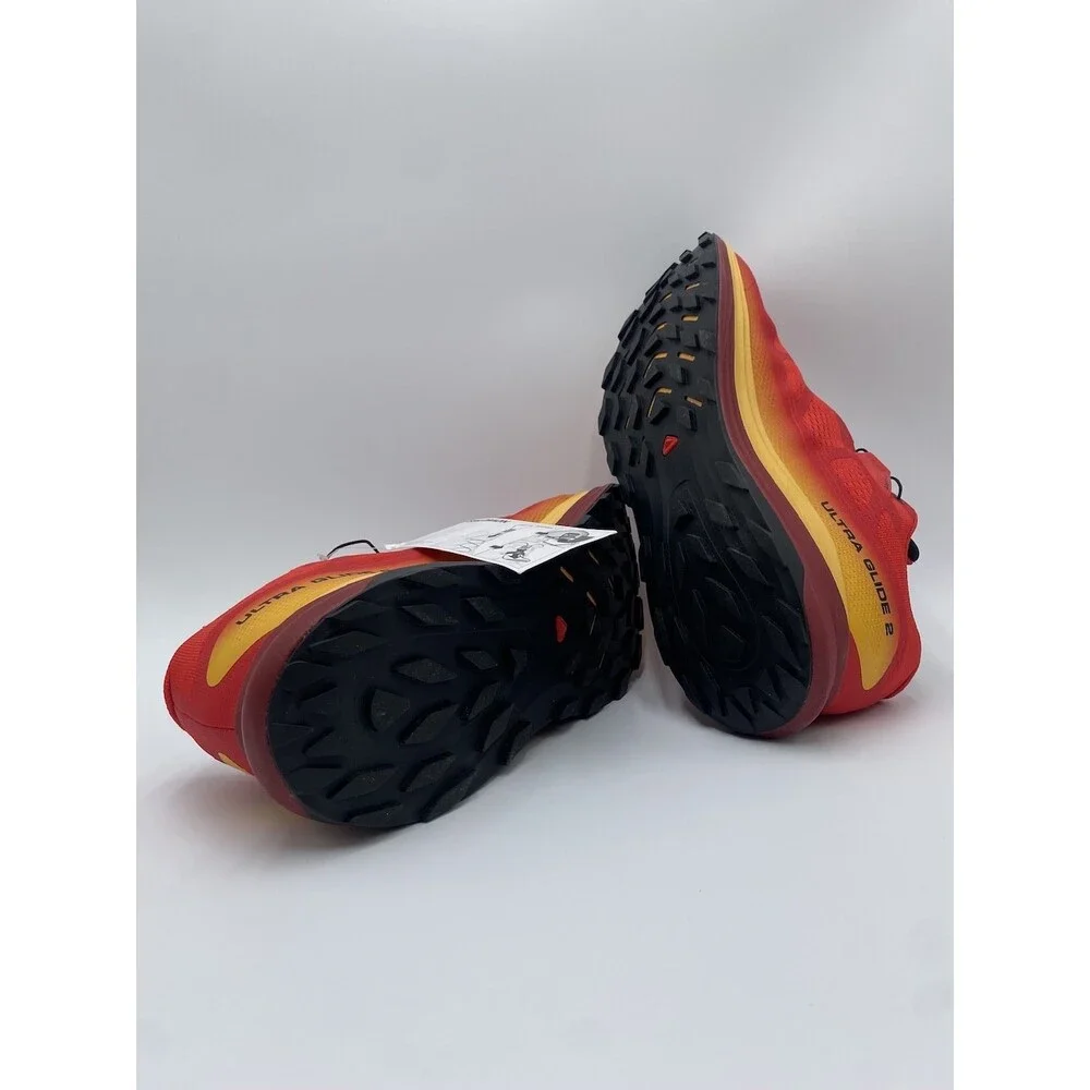 Salomon ULTRA GLIDE 2 Men's NEW Trail Shoe High Risk Red/Zinna US Size 14